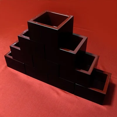 【レンタル】 鏡開き用 プラ枡（８勺枡） 10個セット